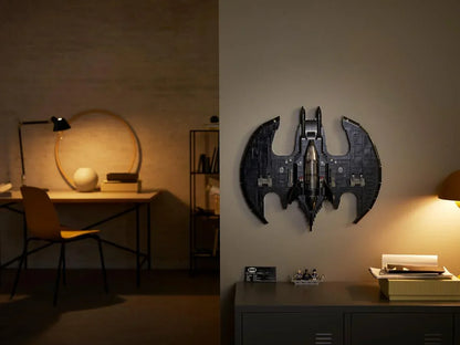 LEGO DC 76161 Batman 1989 Batwing – Buildable Superhero Display Kit