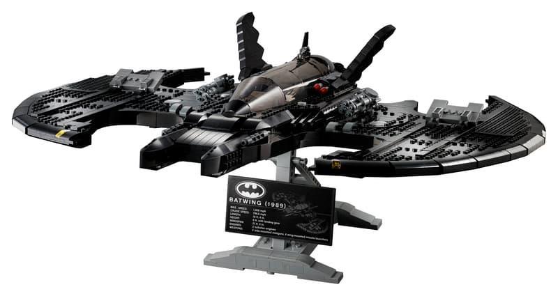 LEGO DC 76161 Batman 1989 Batwing – Buildable Superhero Display Kit