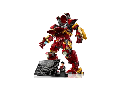 LEGO Marvel Hulkbuster 76210 Building Set - Avengers Movie Inspired Building Set with Minifigure, Authentic Display Model for Adults and Age of Ultron Enthusiasts Ages 18+