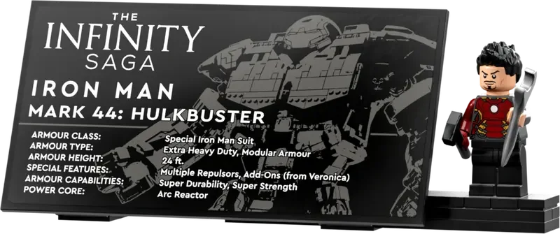 LEGO Marvel Hulkbuster 76210 Building Set - Avengers Movie Inspired Building Set with Minifigure, Authentic Display Model for Adults and Age of Ultron Enthusiasts Ages 18+