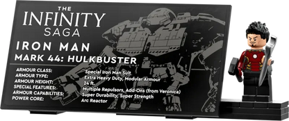 LEGO Marvel Hulkbuster 76210 Building Set - Avengers Movie Inspired Building Set with Minifigure, Authentic Display Model for Adults and Age of Ultron Enthusiasts Ages 18+