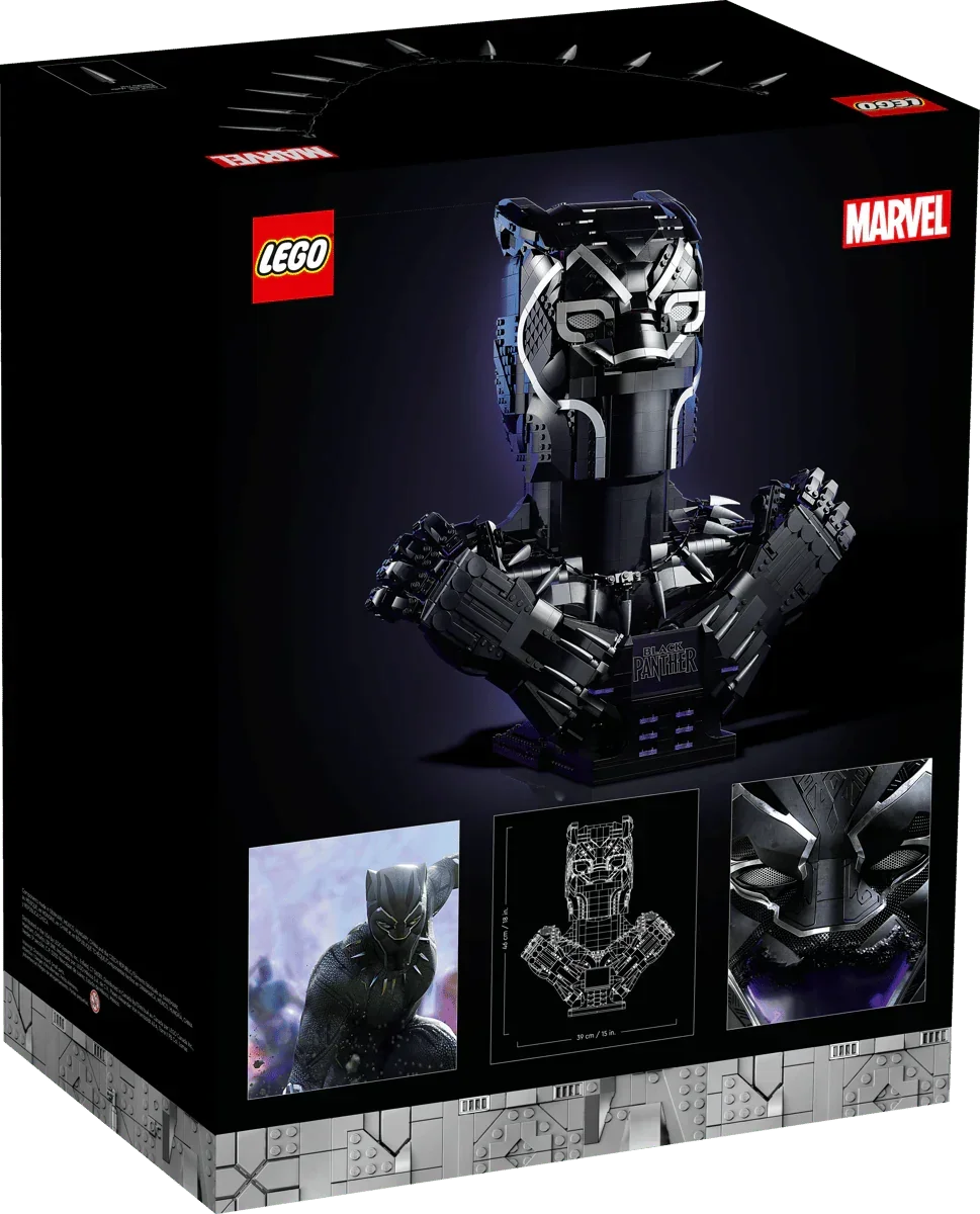 LEGO Marvel 76215 Black Panther,Collectible Wakanda Forever Memorabilia, Super Hero Set for Adults and Teens, Avengers Infinity Saga