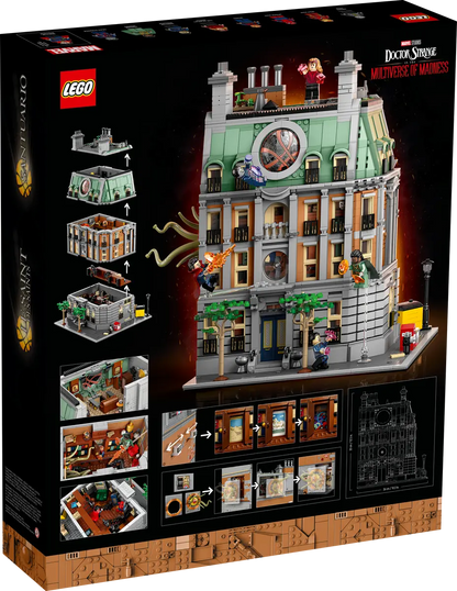 LEGO Marvel Sanctum Sanctorum (76218)-Avengers: Infinity War and Doctor Strange in the Multiverse of Madness Age 18+