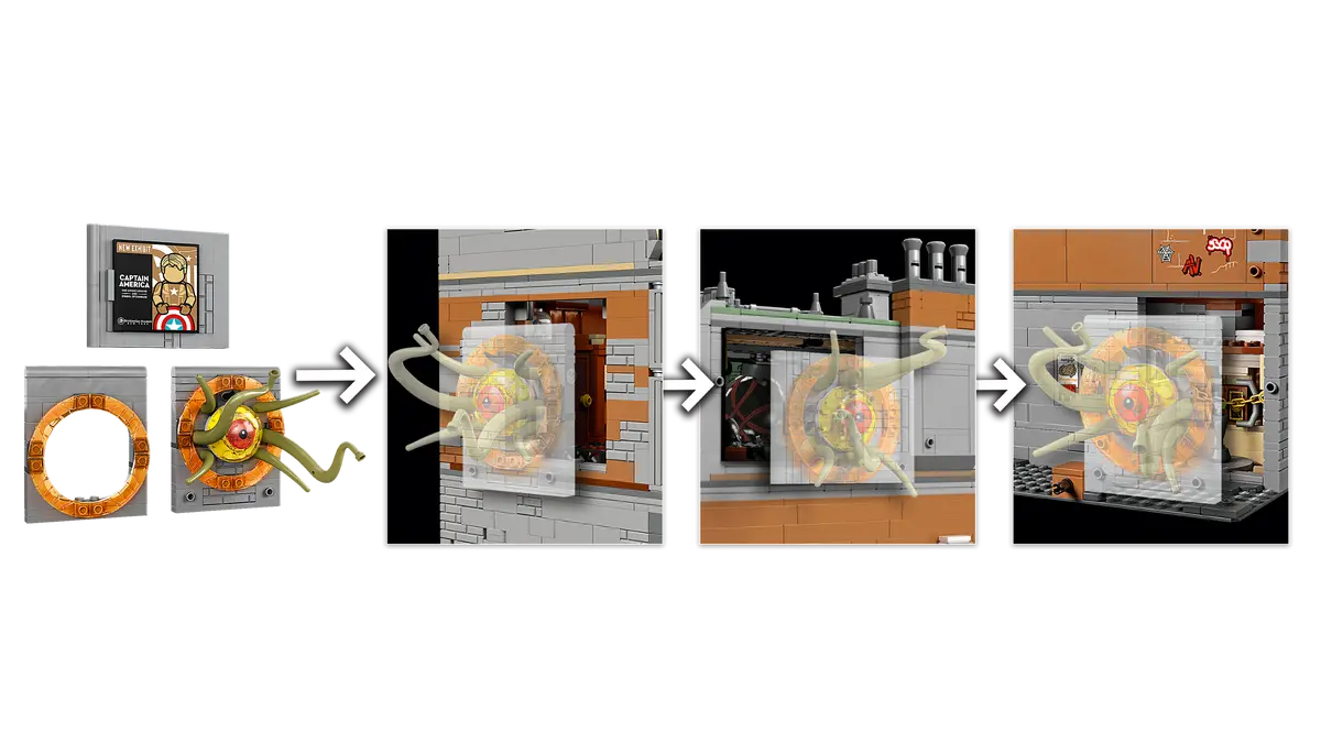 LEGO Marvel Sanctum Sanctorum (76218)-Avengers: Infinity War and Doctor Strange in the Multiverse of Madness Age 18+