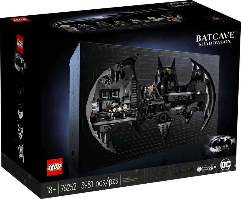 Lego Batcave  Shadow Box 76252 for Adults (3981 Pieces)