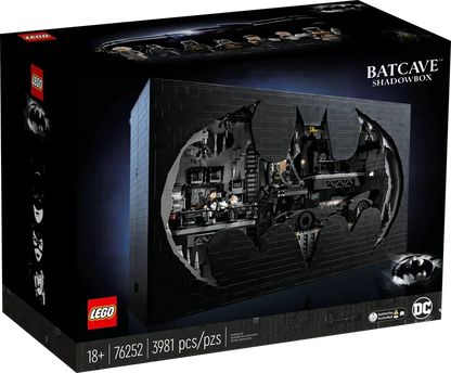 Lego Batcave  Shadow Box 76252 for Adults (3981 Pieces)