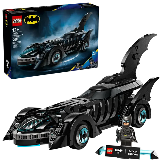 LEGO® DC Batman™ Forever Batmobile 76304 – 909 Piece Collector’s Set - Jaiman Toys