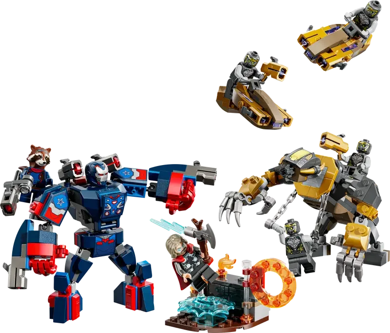 LEGO® Marvel Avengers Thor vs. Chitauri 76322 – 373 Piece Infinity Saga Set - Jaiman Toys