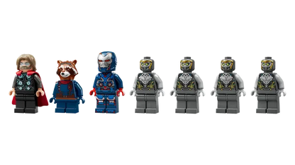 LEGO® Marvel Avengers Thor vs. Chitauri 76322 – 373 Piece Infinity Saga Set - Jaiman Toys