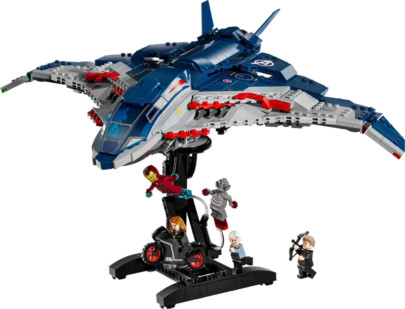 LEGO® Marvel Avengers Quinjet 76325 – 1131 Piece Infinity Saga Set - Jaiman Toys