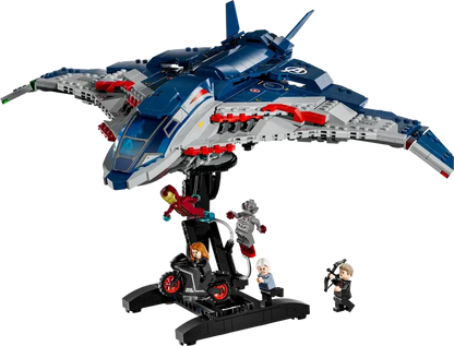 LEGO® Marvel Avengers Quinjet 76325 – 1131 Piece Infinity Saga Set - Jaiman Toys
