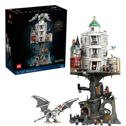 Lego Harry Potter 76417 Gringotts Wizard Bench - Collector's Edition (4803 Pieces) Age 18+