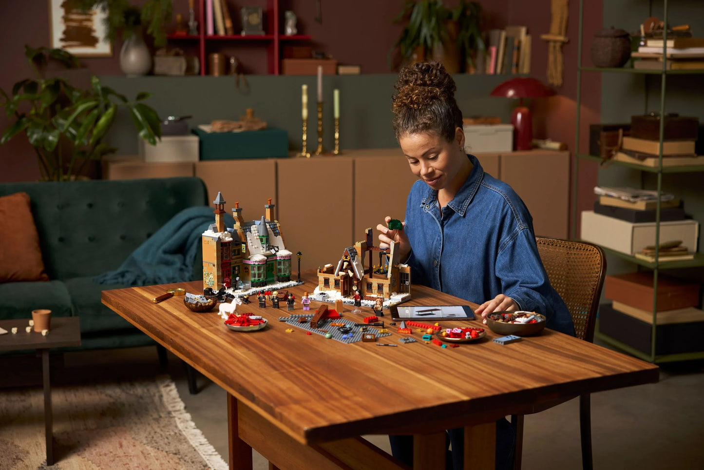 LEGO 76457 Harry Potter™ Hogsmeade™ Village – Collectors' Edition Building Kit (3228 Pieces)