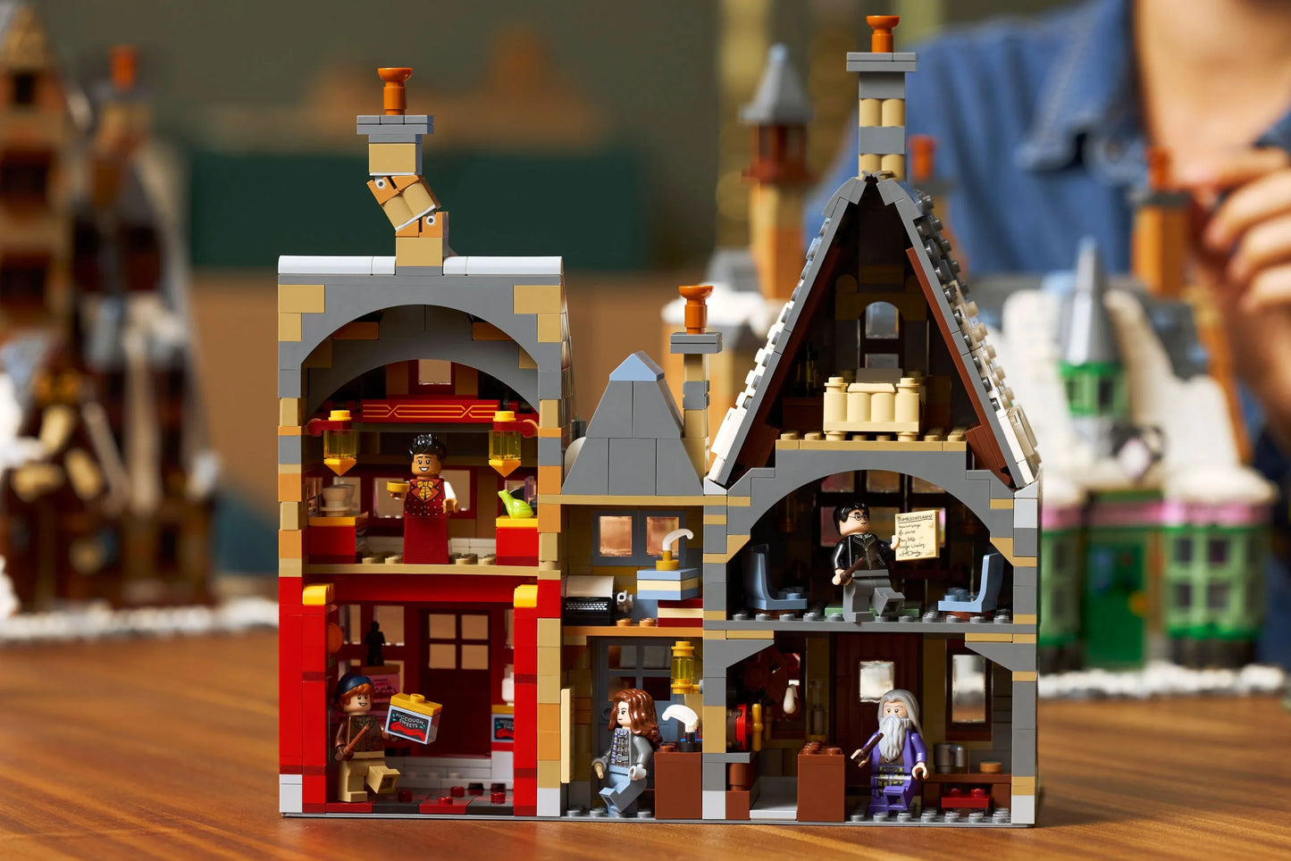 LEGO 76457 Harry Potter™ Hogsmeade™ Village – Collectors' Edition Building Kit (3228 Pieces)