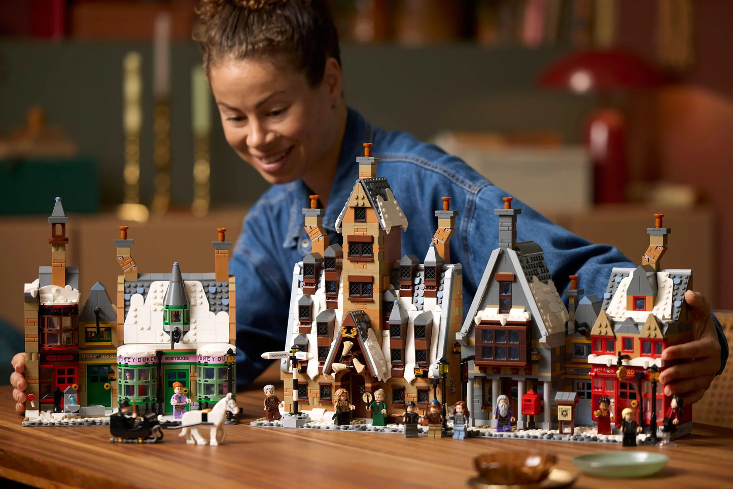LEGO 76457 Harry Potter™ Hogsmeade™ Village – Collectors' Edition Building Kit (3228 Pieces)