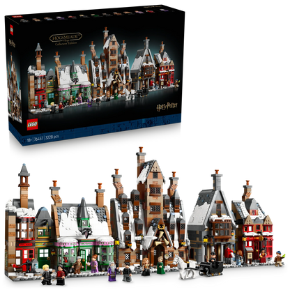 LEGO 76457 Harry Potter™ Hogsmeade™ Village – Collectors' Edition Building Kit (3228 Pieces)