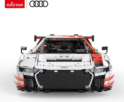 Rastar 1:8 Scale Audi R8 LMS GT3 Building Bricks Set – 3322 Pieces Remote Control Racing Car