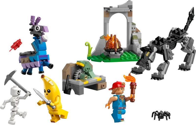 LEGO® Fortnite Peely’s Safari Camping 77075 – 250 Piece Playset - Jaiman Toys