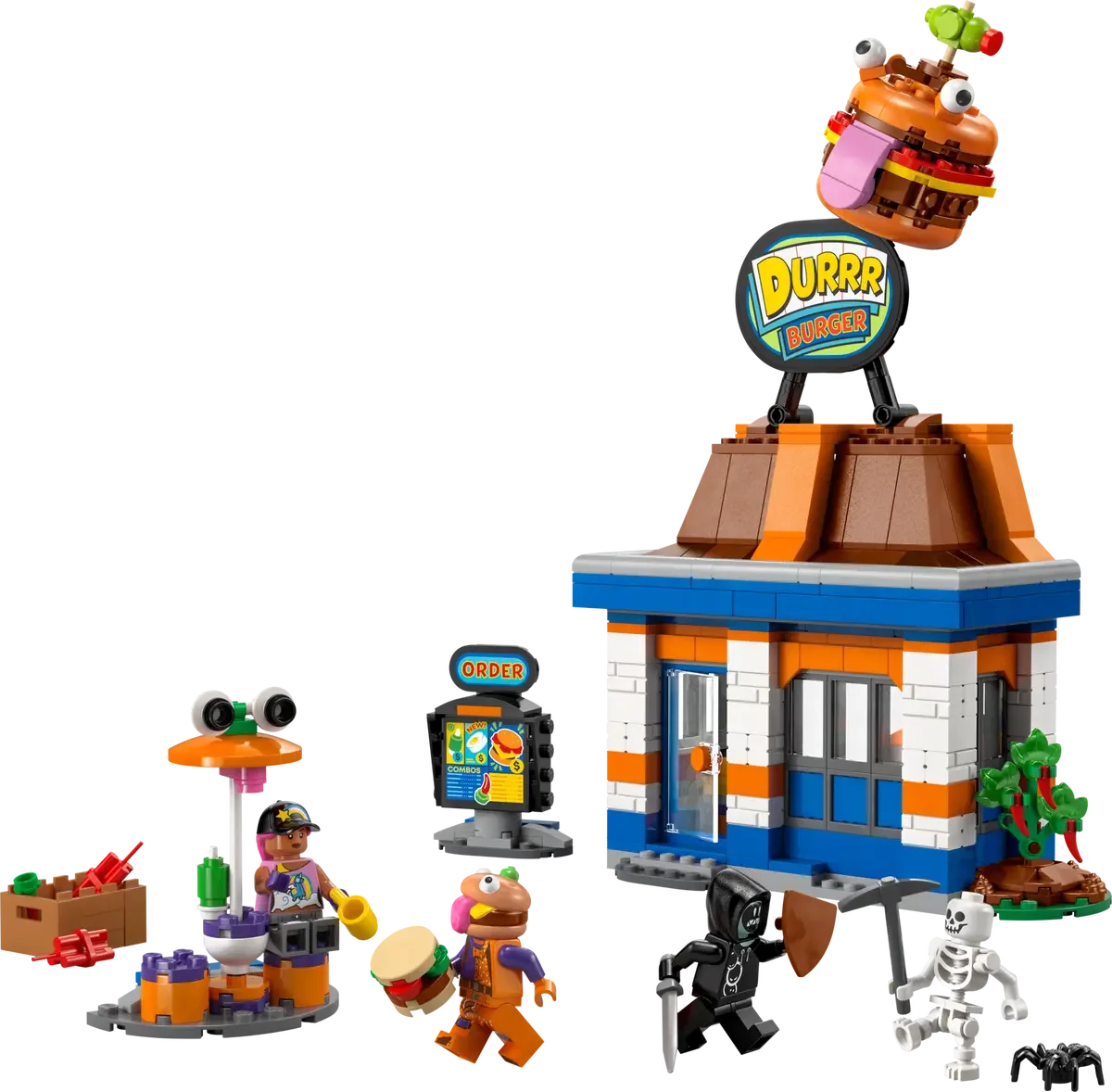 LEGO® Fortnite Durr Burger Restaurant 77076 – 546 Piece Building Set - Jaiman Toys