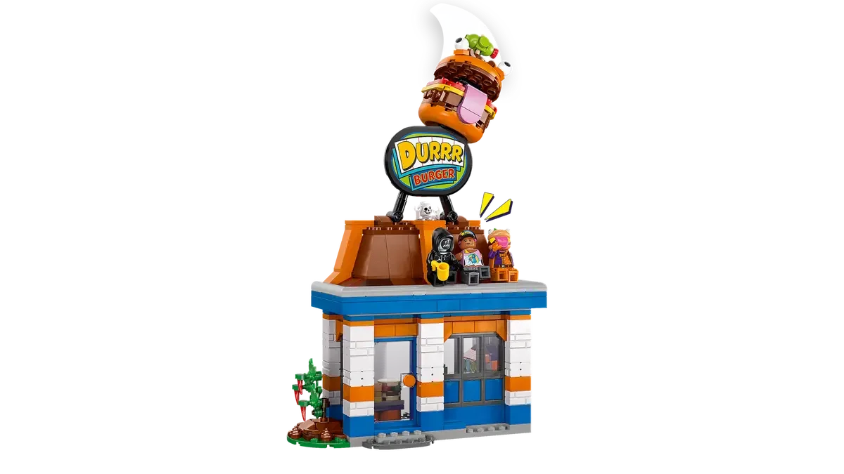 LEGO® Fortnite Durr Burger Restaurant 77076 – 546 Piece Building Set - Jaiman Toys