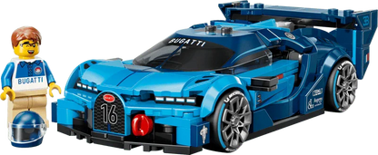 LEGO® 77253 Speed Champions Bugatti Vision GT Hyper Sports Car | Buildable Supercar Model With 1 Minifigure  | Ages 9+