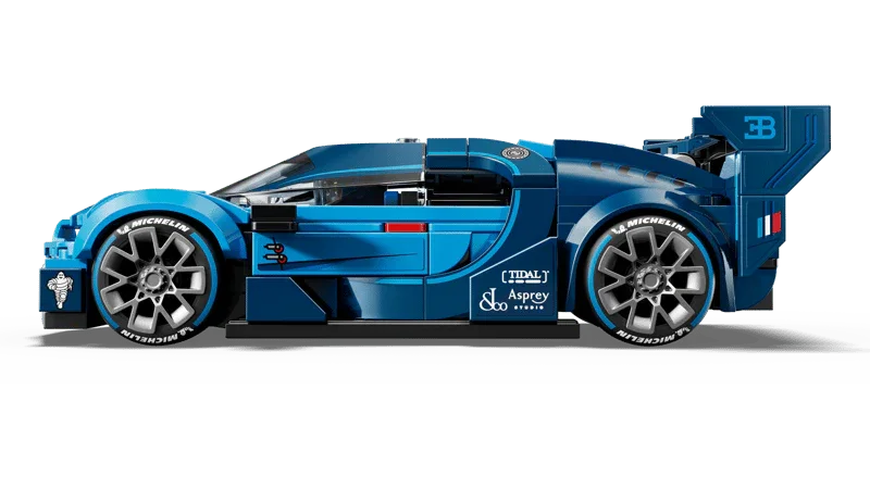 LEGO® 77253 Speed Champions Bugatti Vision GT Hyper Sports Car | Buildable Supercar Model With 1 Minifigure  | Ages 9+