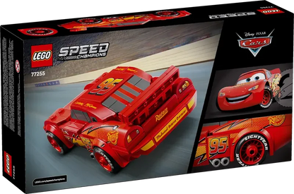 LEGO® 77255  Speed Champions Lightning McQueen | Buildable Disney Pixar Cars Racing Car | Ages 9+