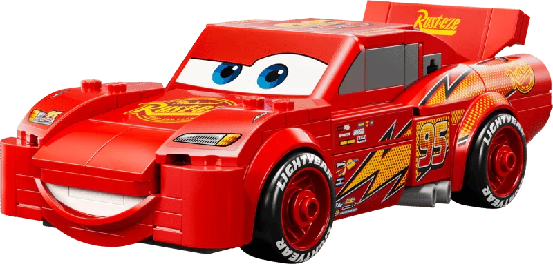 LEGO® 77255  Speed Champions Lightning McQueen | Buildable Disney Pixar Cars Racing Car | Ages 9+
