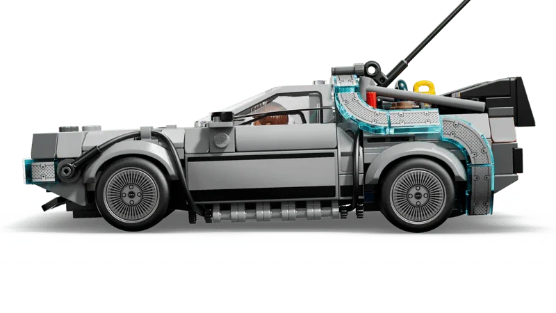 LEGO® 77256 Speed Champions Time Machine from Back to the Future | 357 Pieces | Ages 9+