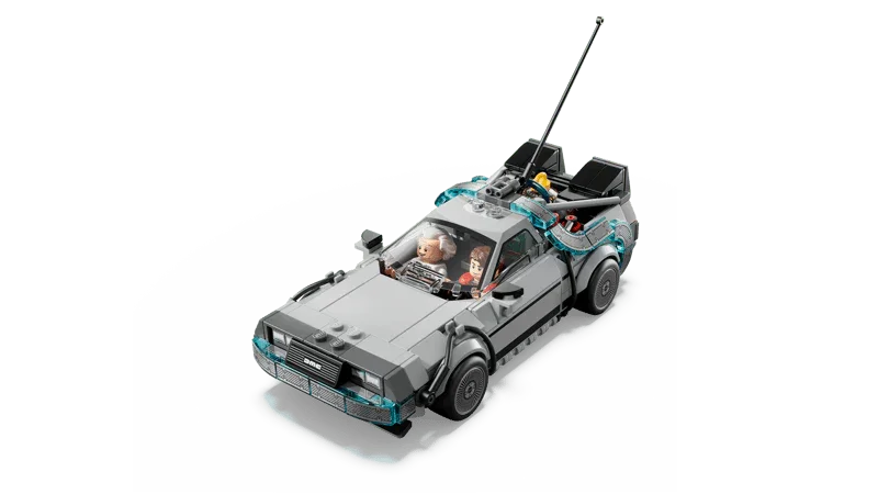 LEGO® 77256 Speed Champions Time Machine from Back to the Future | 357 Pieces | Ages 9+