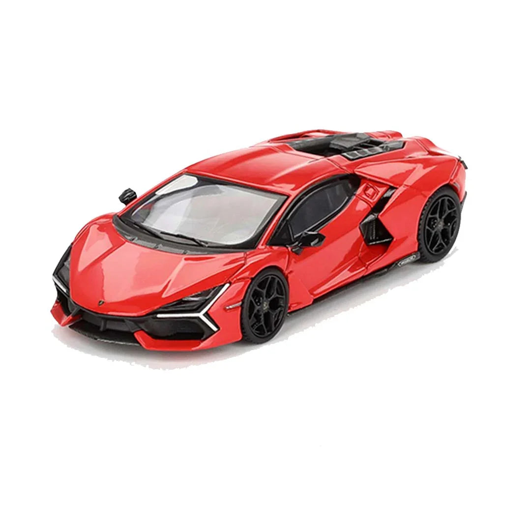 Mini GT 1:64 Lamborghini Revuelto – Arancio Dac Lucido (LHD) Diecast Scale Model Car - Jaiman Toys