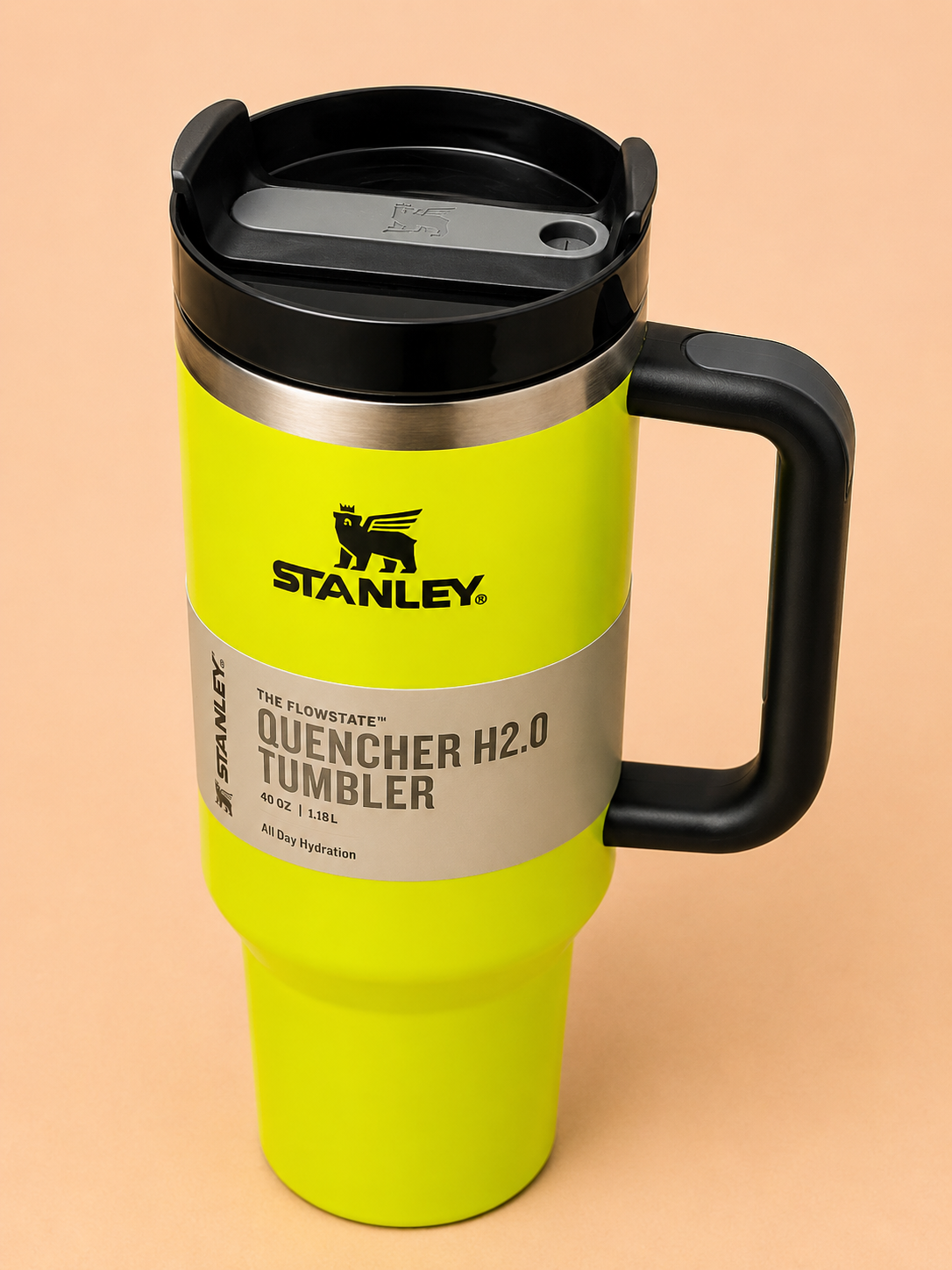 Stanley The FlowState Quencher H2.0 Tumbler 40 OZ | Insulated Stainless Steel Travel Mug with Handle
