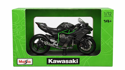 Maisto 1:12 Kawasaki Ninja H2R Die-Cast Motorcycle Model | Kawasaki Superbike Collectible