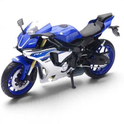 MSZ 1:12 Yamaha YZF-R1 Diecast Sports Motorcycle, Red & White – Collectible Bike Model With 3 Variants