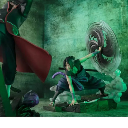 Naruto: Shippuden – Sasuke Uchiha “The Light & Dark of the Mangekyo Sharingan” FiguartsZERO Extra Battle Statue by Bandai - Jaiman Toys