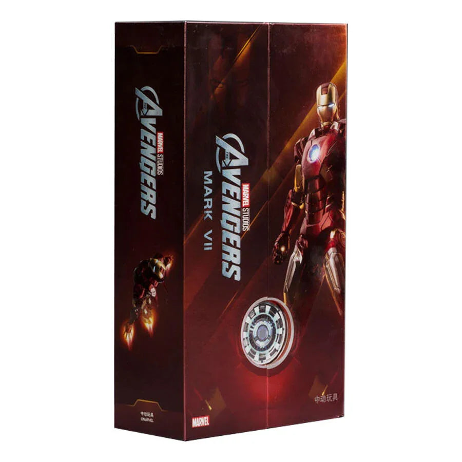 ZD Toys Marvel The Avengers: Iron Man Mark (VII) Action Figure 7" Inches (No Light Up Function) - Jaiman Toys