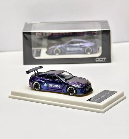Doit Models 1:64 Nissan GT-R Supreme Diecast Car Model-Metallic Purple - Jaiman Toys