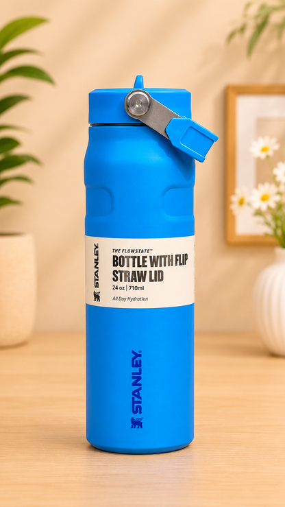 Stanley The FlowState Bottle with Flip Straw Lid 24oz / 710ml Insulated Water Bottle