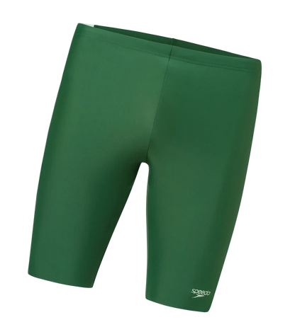 Speedo Men’s Endurabrite Panel Print Dive Jammer – Dark Green & Pale Adventure
