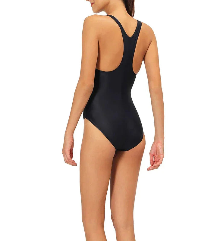 Speedo Women's Endurance 10 Lycra Racerback One-Piece Swimsuit – Black | Chlorine Resistant & UPF 40+ Sun Protection