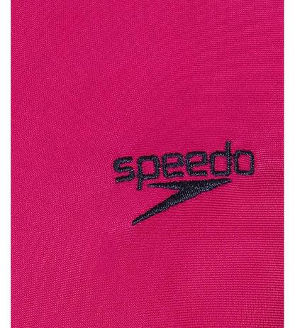 Speedo Tots Endura Brite All-In-One Full Body Swimsuit for Kids (4 Years) – Berry & True Navy | 10X Chlorine Resistant | UPF 40+ Sun Protection