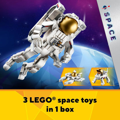 LEGO 31152 Creator Space Astronaut 3in1 Toy Set (647 Pieces)