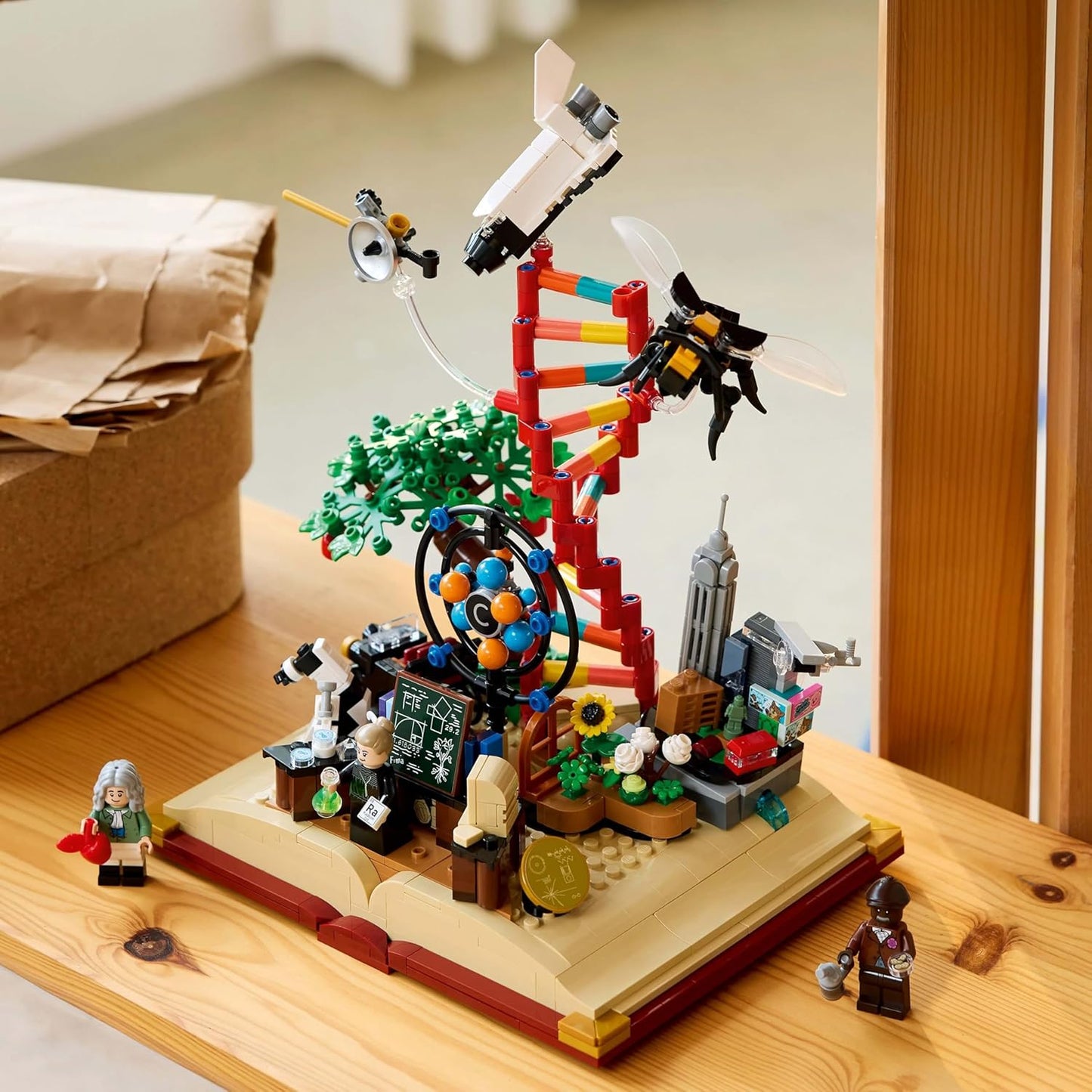 LEGO 21355 Ideas The Evolution of STEM, Science Gift for Adults Building Blocks for 18+ Gift