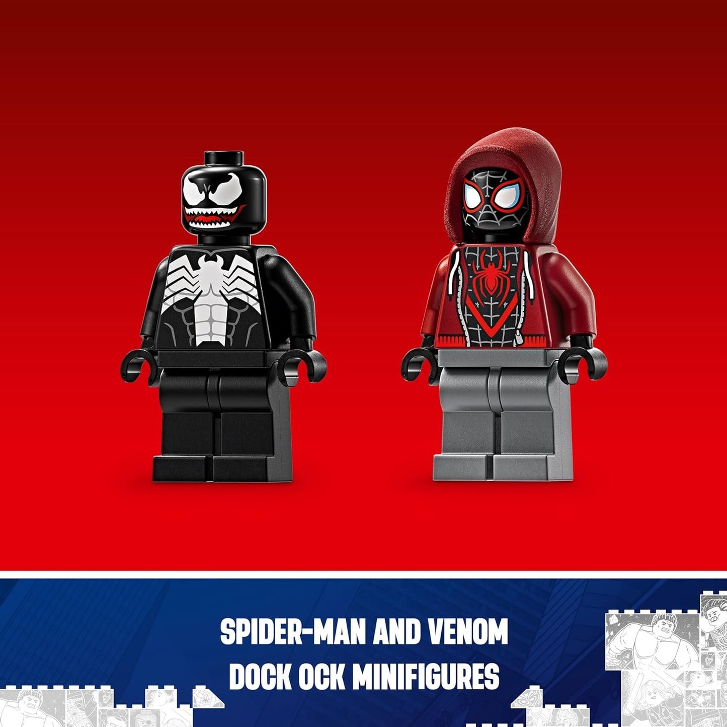 LEGO Marvel Venom Mech Armor vs. Miles Morales 76276 (134 Pieces)