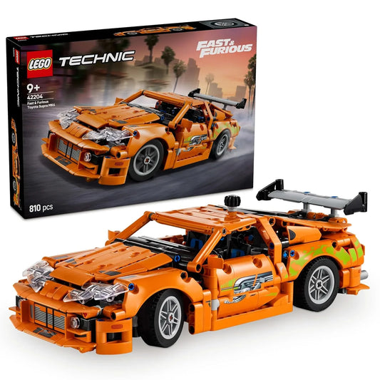 LEGO Technic Fast and Furious Toyota Supra MK4 Toy Car Model Kit 42204 Building Blocks Toys for 9+ Gift for Boys and Girls - Jaiman Toys