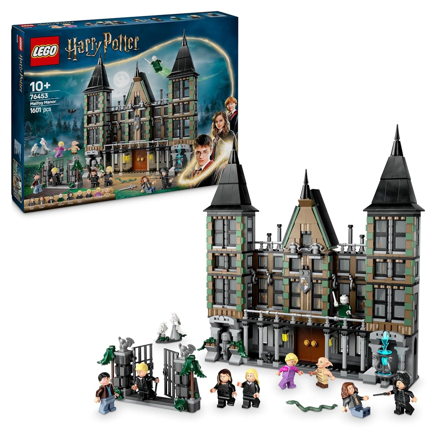 (Box Damage) LEGO® Harry Potter™ Malfoy Manor (76453) – Wizarding World Collectible Building Set