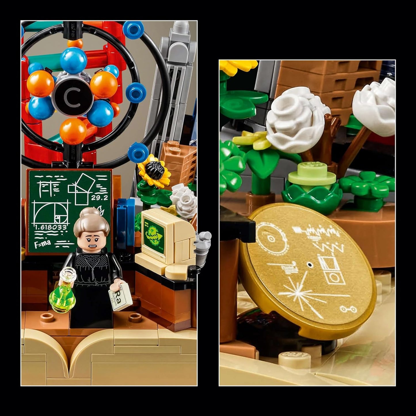LEGO 21355 Ideas The Evolution of STEM, Science Gift for Adults Building Blocks for 18+ Gift