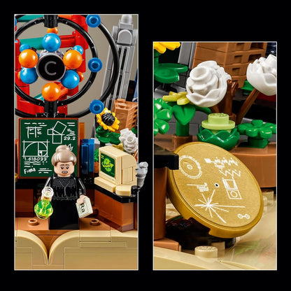 LEGO 21355 Ideas The Evolution of STEM, Science Gift for Adults Building Blocks for 18+ Gift