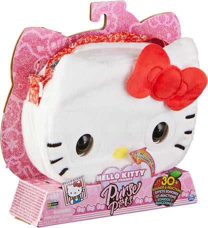 Purse Pets Hello Kitty 6065146 – Interactive Shoulder Bag with Sounds, Reactions & Music (5+ Years)