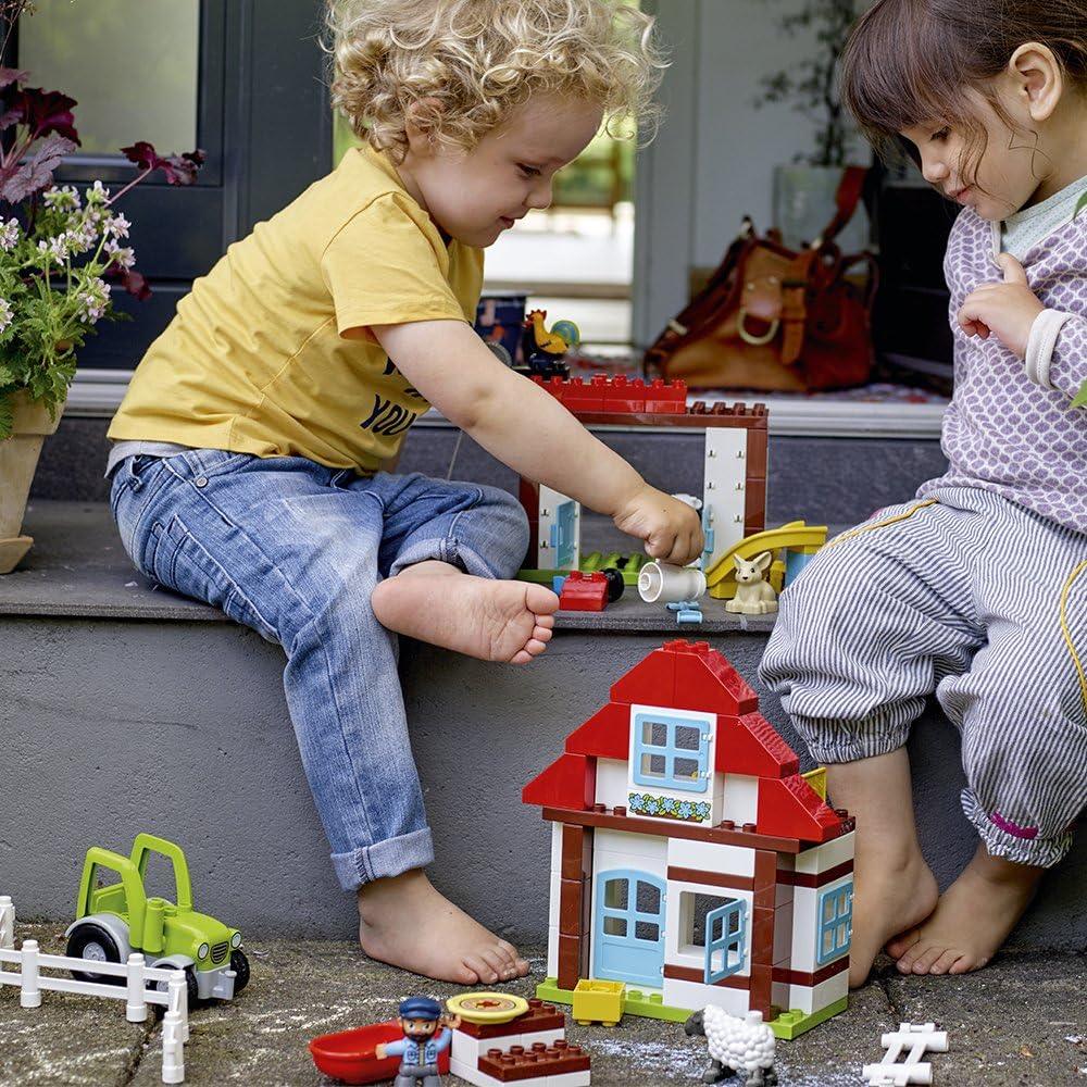 LEGO 10869  Duplo Town Farm Adventures (104 Pcs) – Educational Building Blocks Set for Kids 2–5 Years